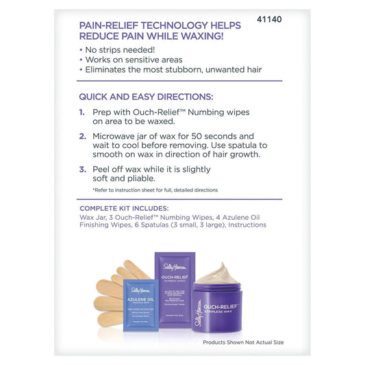Ouch-Relief Stripless Hard Wax kit - US 9109