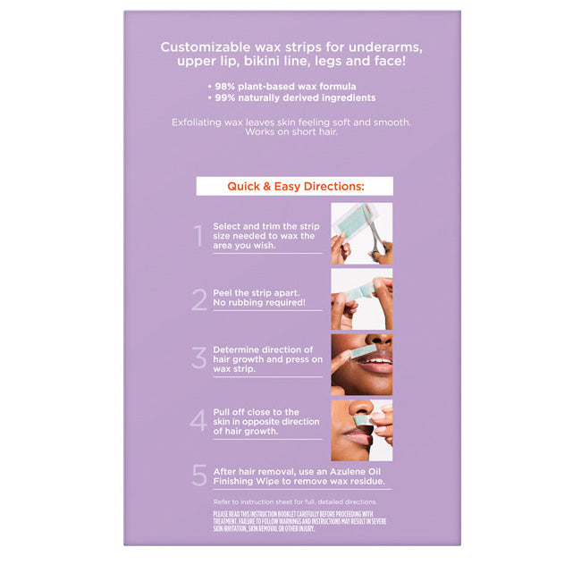 Snip & Use Wax Strips - US 5512